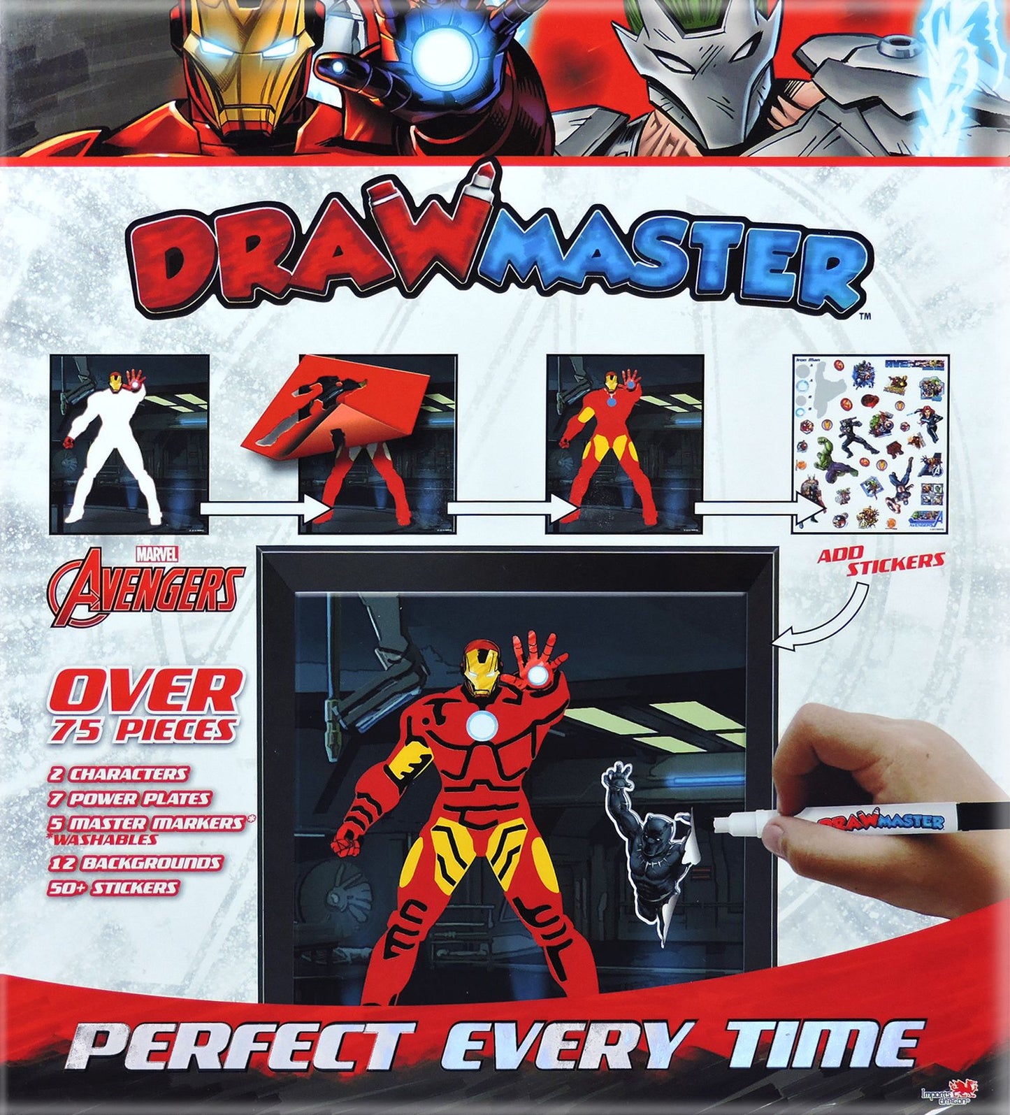 Drawmaster Marvel Avengers: Iron Man and Whiplash (Starter Set)