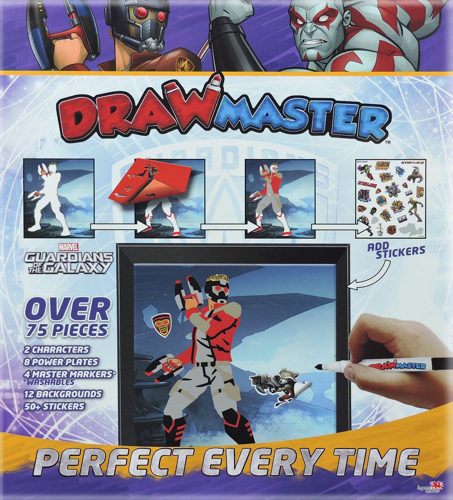 Drawmaster Marvel Guardians of the Galaxy: Star-Lord and Drax (Starter Set)