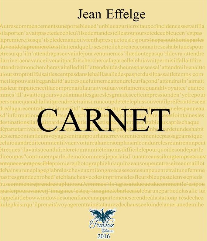 Carnet: Nouveau Roman