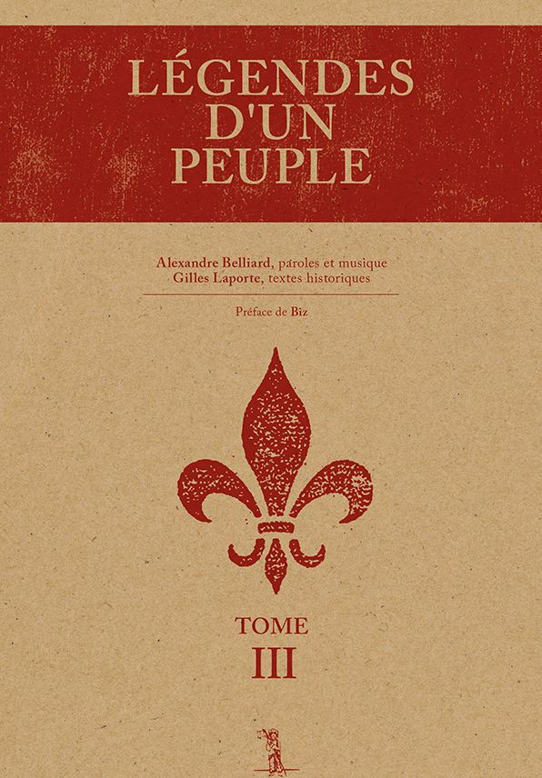 Légendes d'un peuple Tome III: préface de Biz