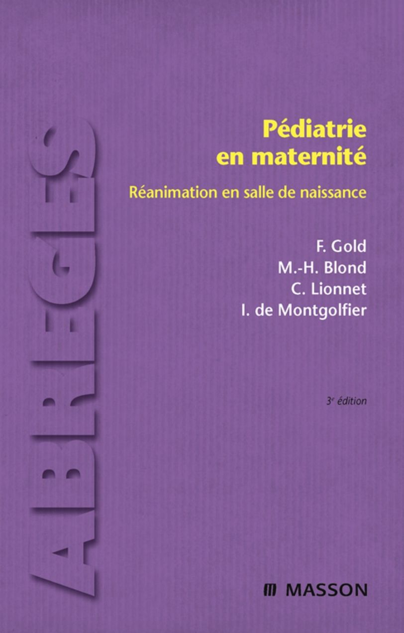 Pédiatrie en maternité: Réanimation en salle de naissance