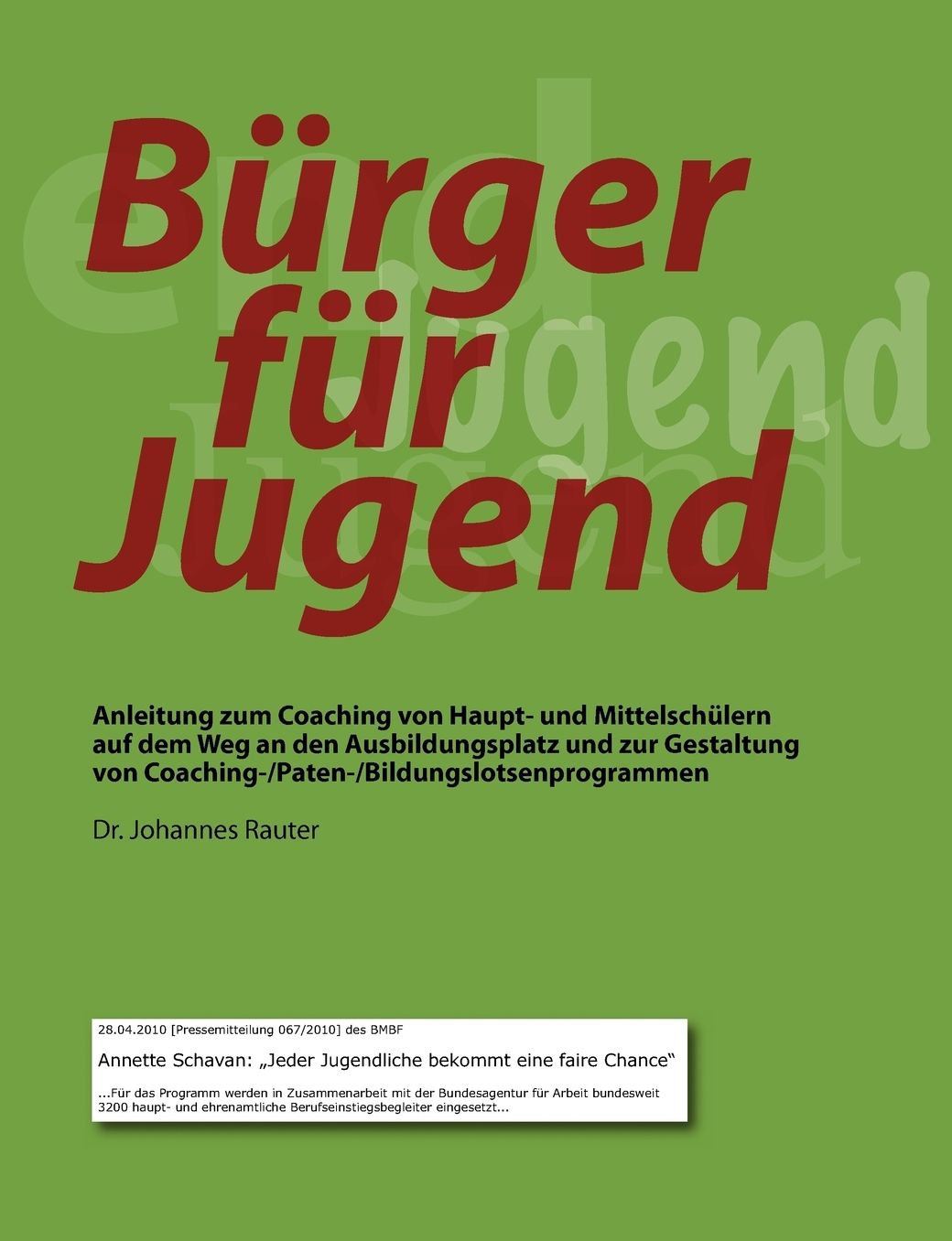 B Rger Fur Jugend