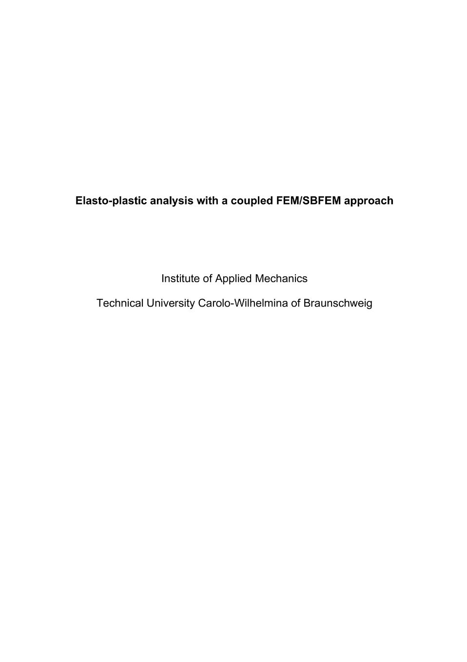 Dissertation