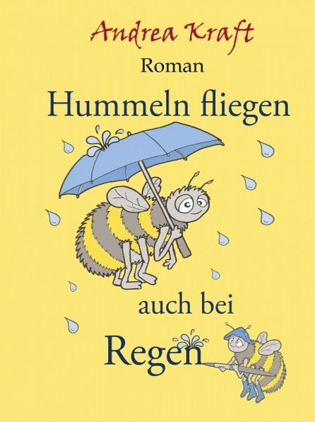 Hummeln fliegen auch bei Regen