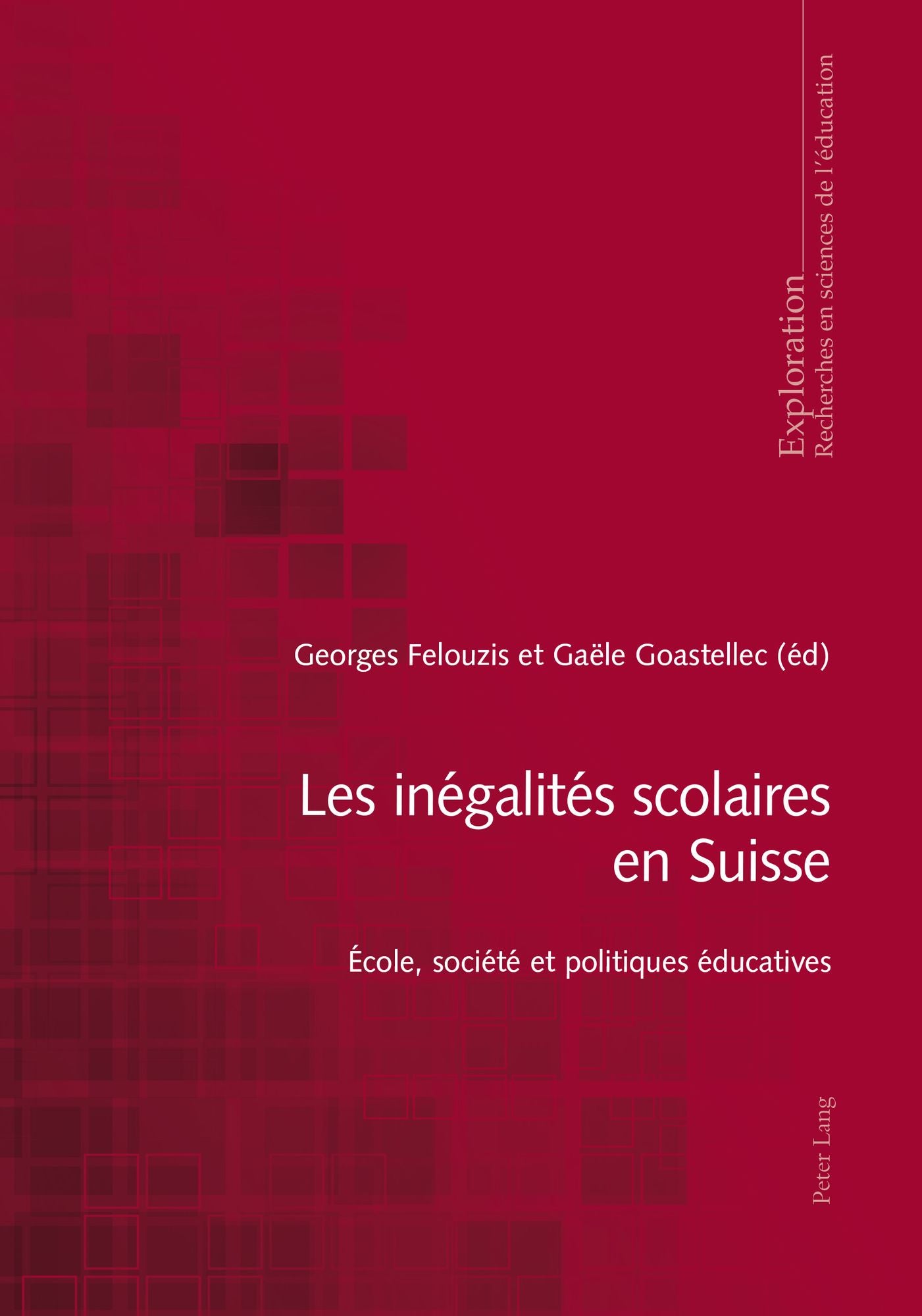 Les inegalites scolaires en Suisse: Ecole, societe et politiques educatives