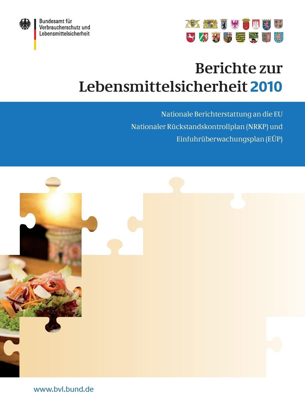 Berichte zur Lebensmittelsicherheit 2010: Nationaler Rückstandskontrollplan und Einfuhrüberwachungsplan
