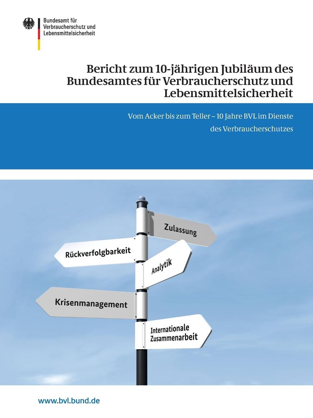 Bericht zum 10-jahrigen Jubilaum des Bundesamtes fur Verbraucherschutz und Lebensmittelsicherheit: Vom Acker bis zum Teller - 10 Jahre BVL im Dienste des Verbraucherschutzes