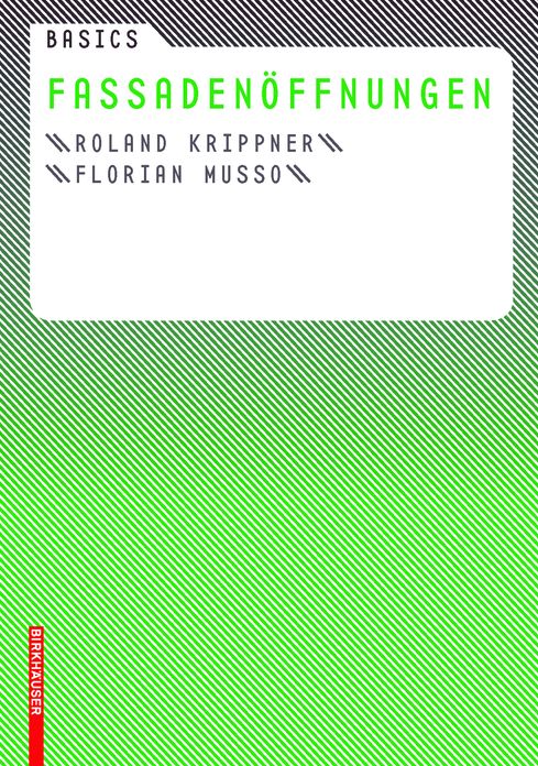Basics Fassaden#x000F6;ffnungen