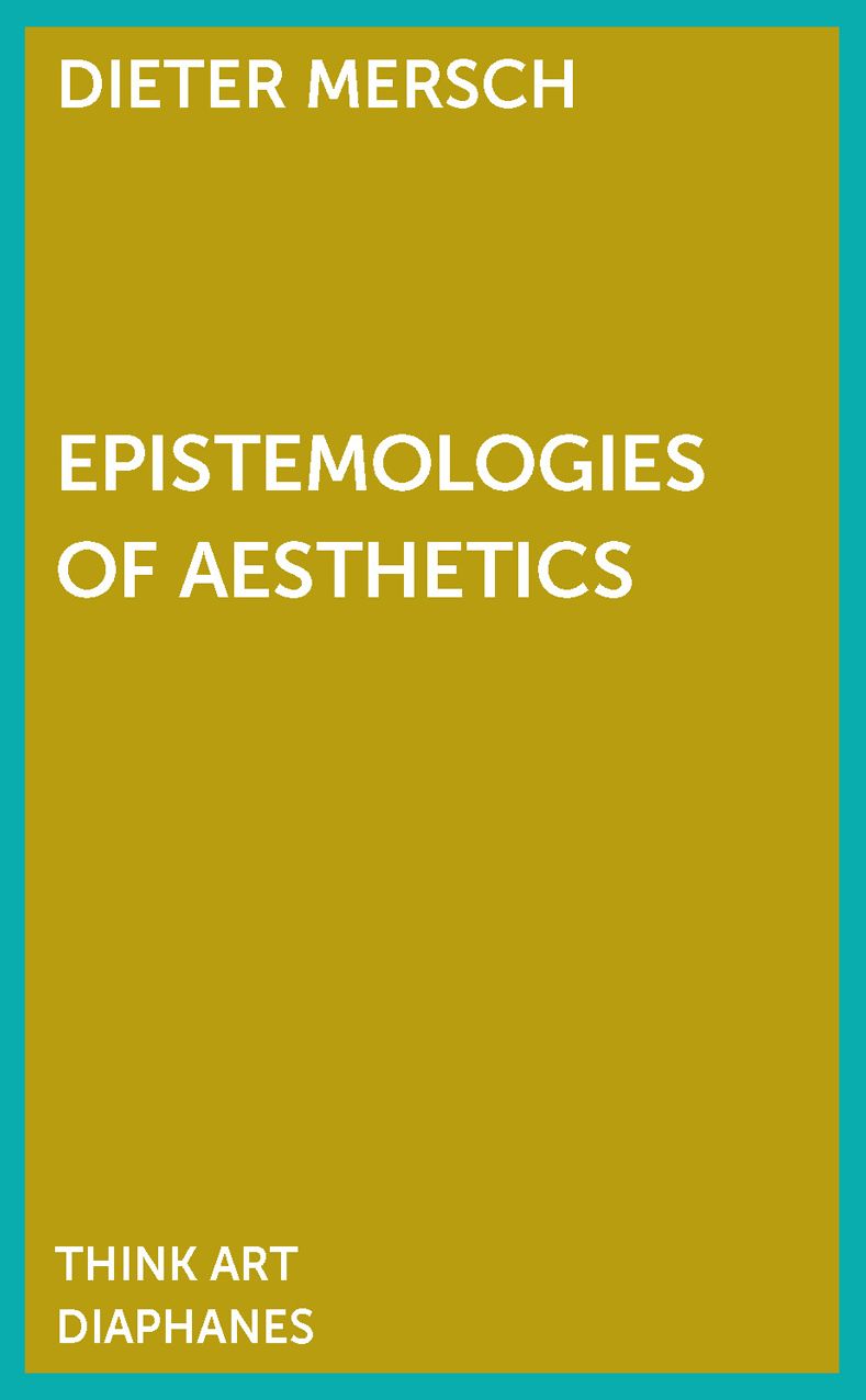 Epistemologies of Aesthetics