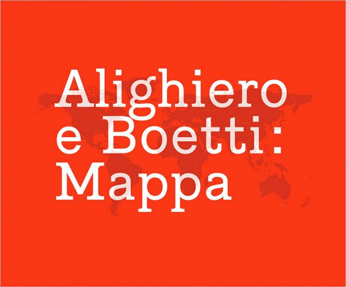 Alighiero e Boetti: Mappa