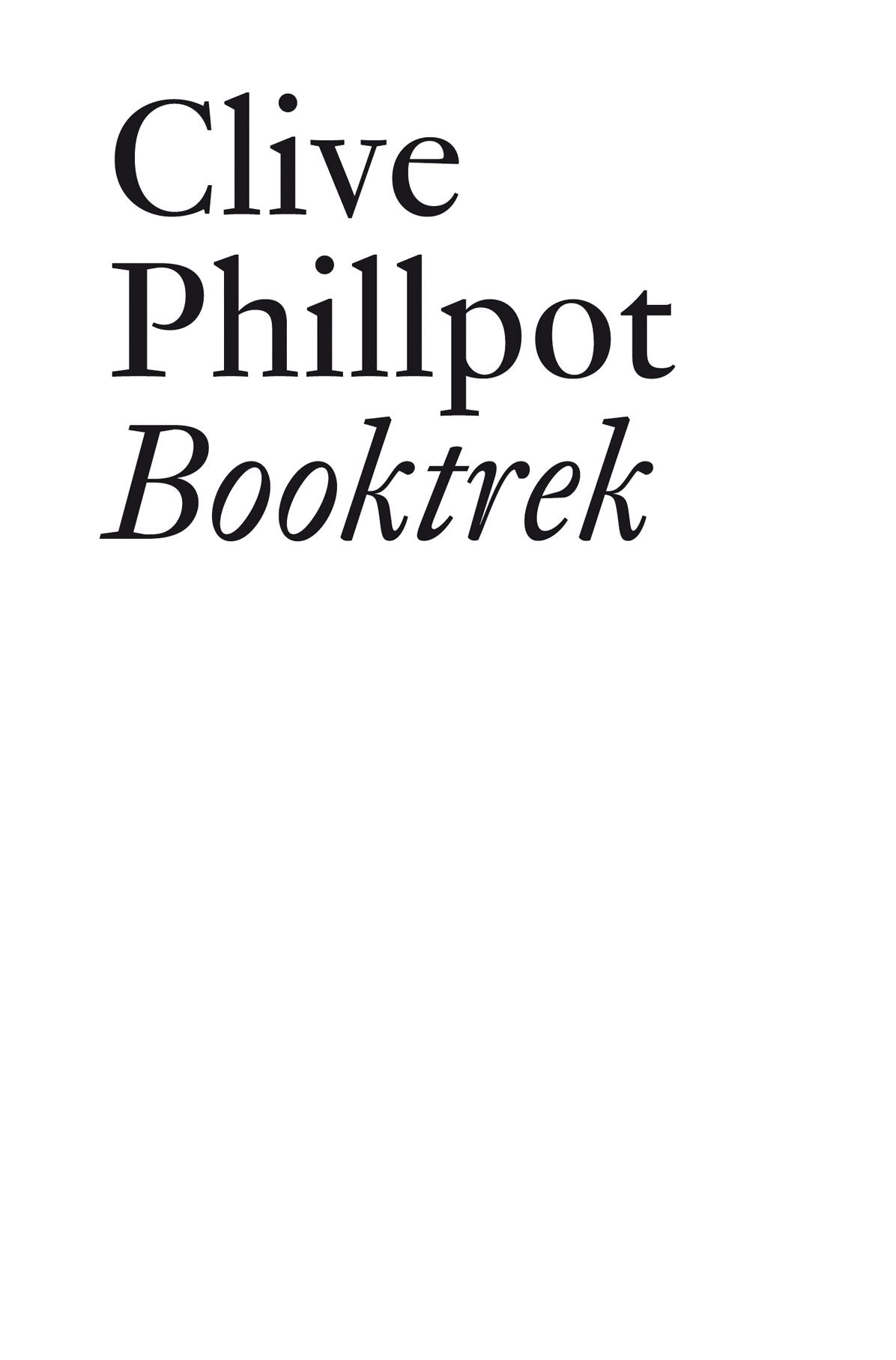 Booktrek: Selected Essays on Artists' Books since 1972