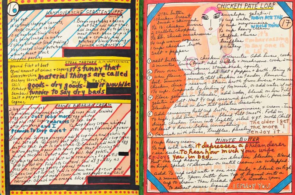 Dorothy Iannone: A Cookbook