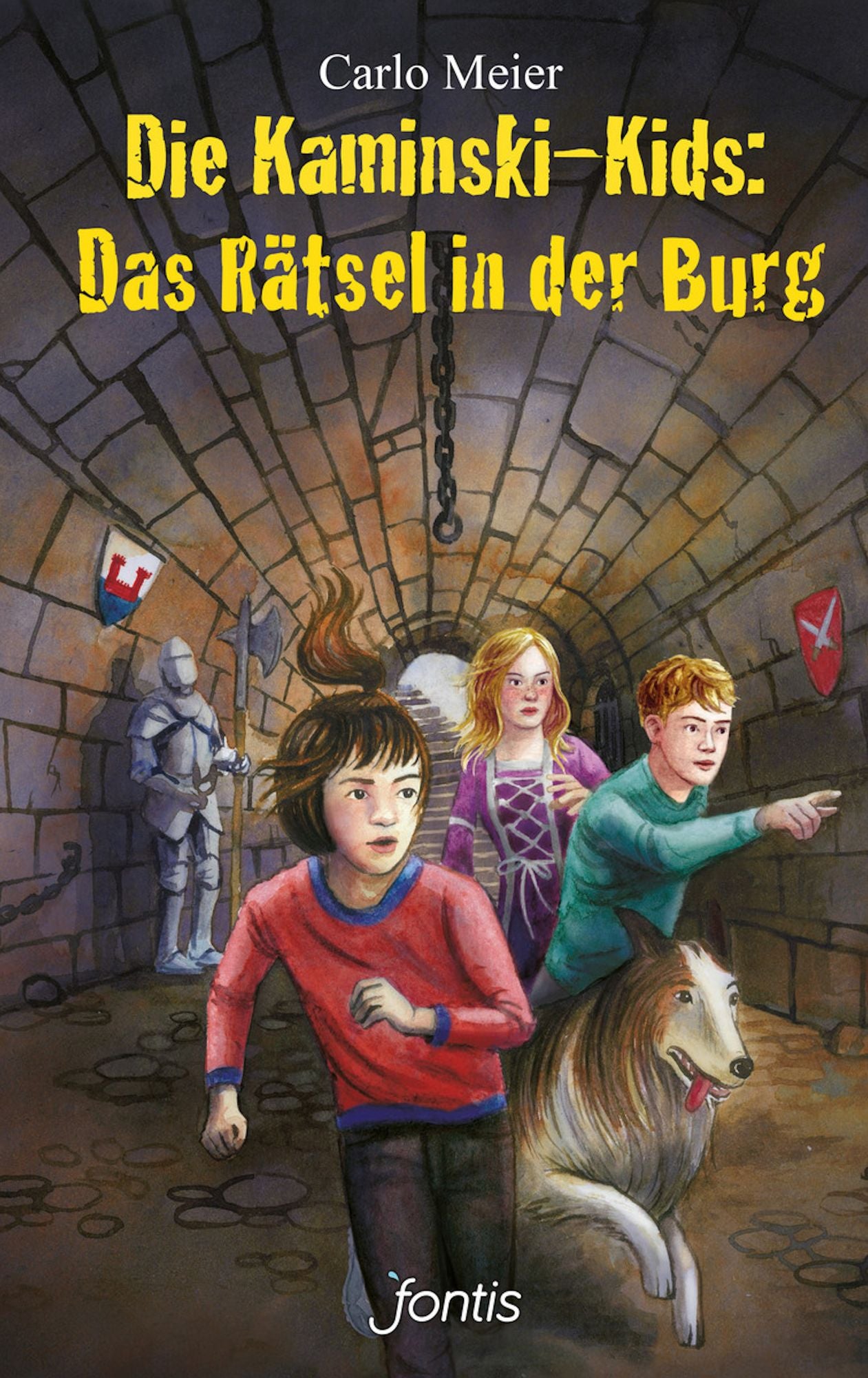 Die Kaminski-Kids: Das Rätsel in der Burg: Mit Illustrationen von Matthias Leutwyler