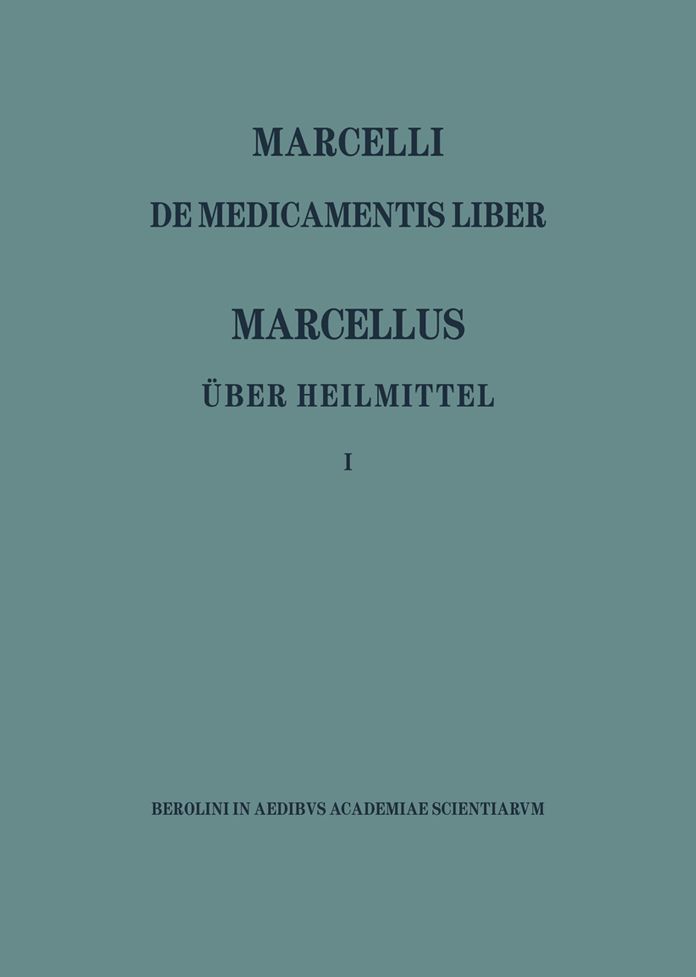 Marcellus - Uber Heilmittel 1: Teil 1