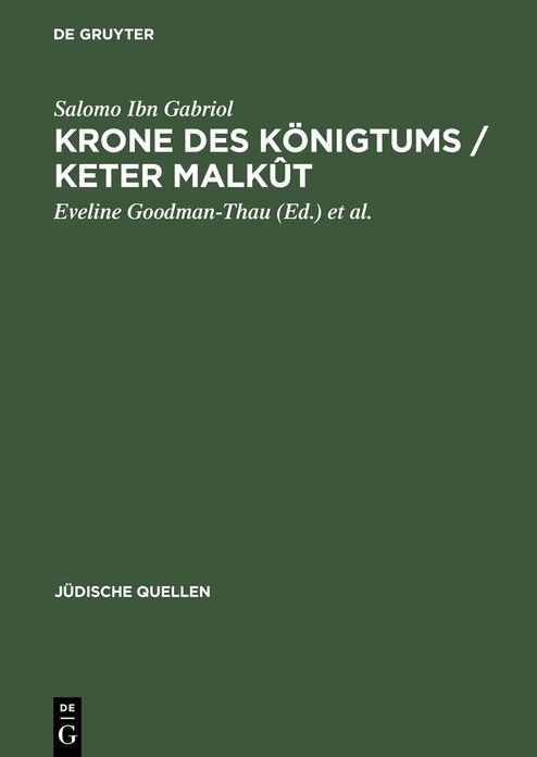 Krone des Konigtums / Keter malkut