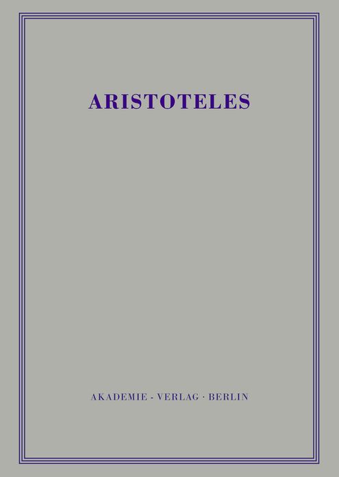 Politik - Buch IV-VI