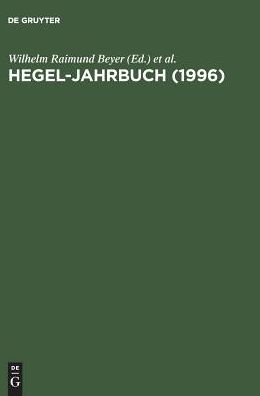 Hegel-Jahrbuch 1996