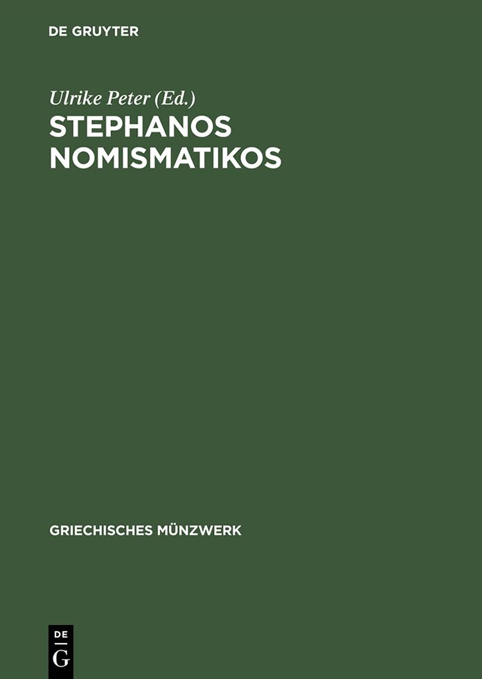Stephanos nomismatikos: Edith Schönert-Geiss zum 65. Geburtstag