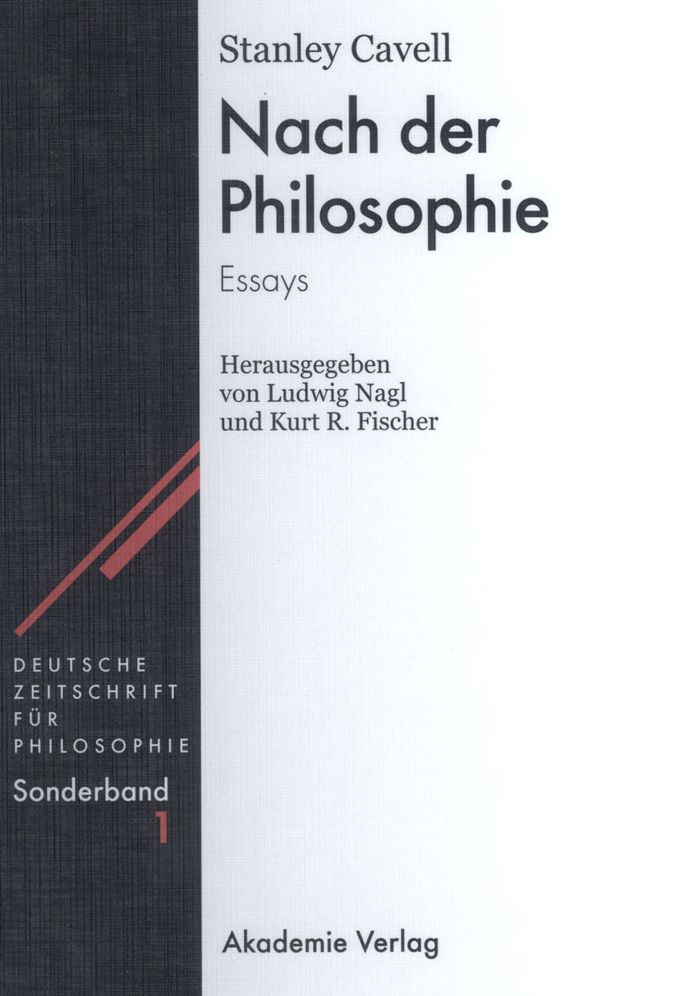 Nach der Philosophie: Essays
