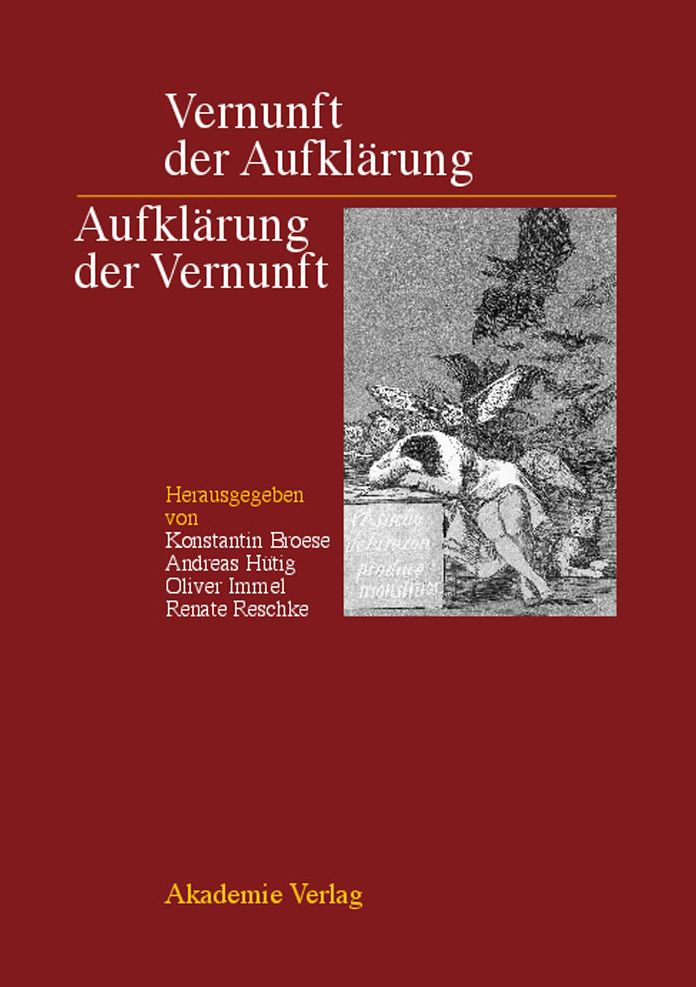 Vernunft der Aufklarung - Aufklarung der Vernunft
