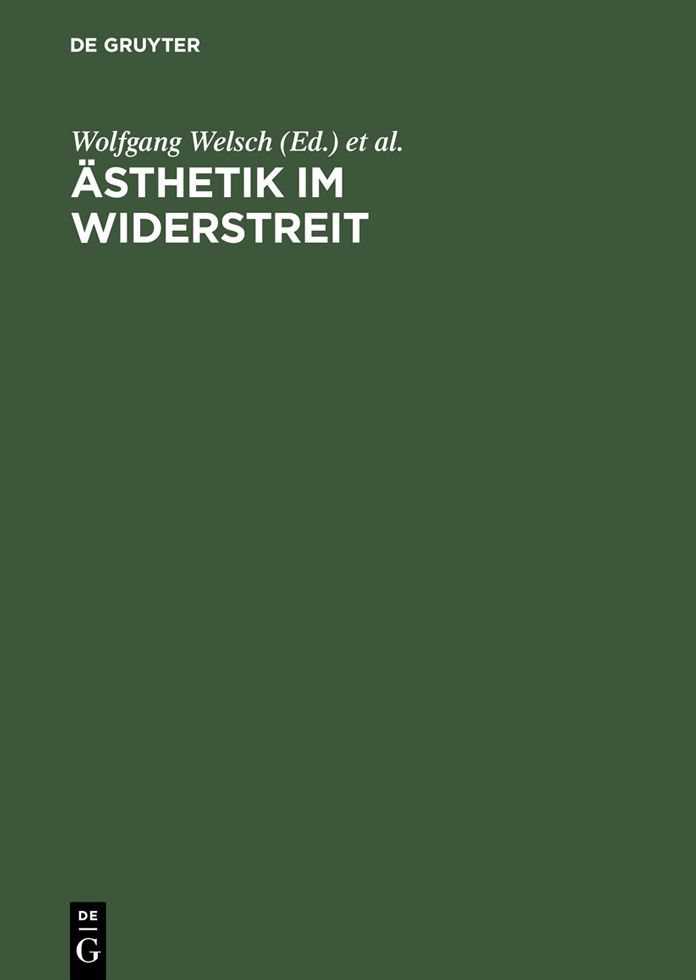 Asthetik im Widerstreit: Interventionen zum Werk von Jean-Francois Lyotard