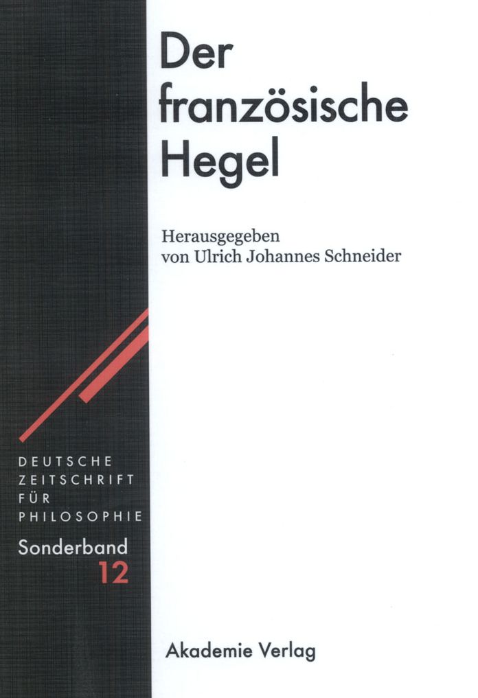 Der franzosische Hegel