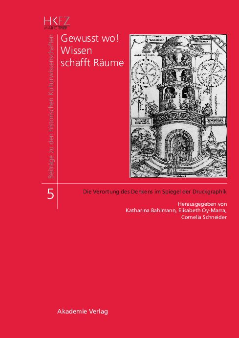 Gewusst wo! Wissen schafft Raume: Die Verortung des Denkens im Spiegel der Druckgrafik
