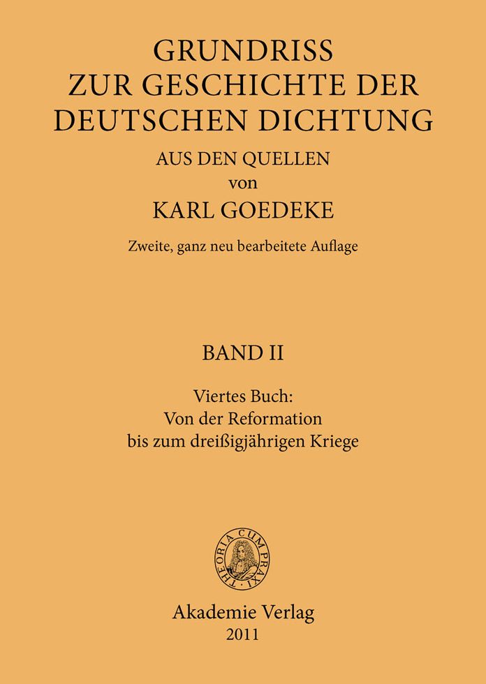 Viertes Buch: Von der Reformation bis zum dreissigjahrigen Kriege