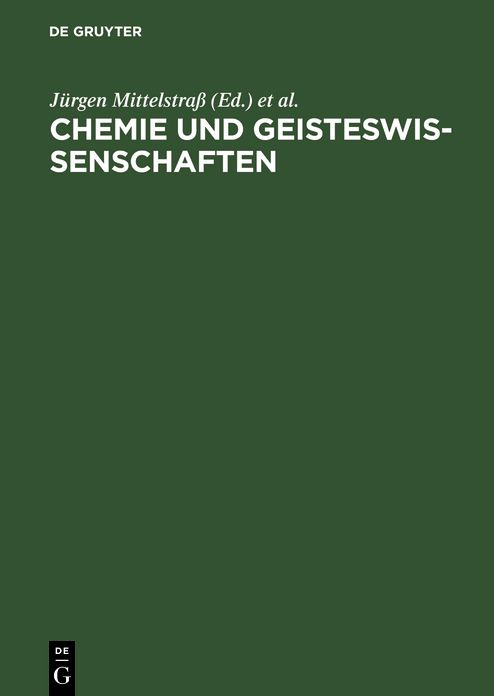 Chemie und Geisteswissenschaften: Versuch einer Annaherung