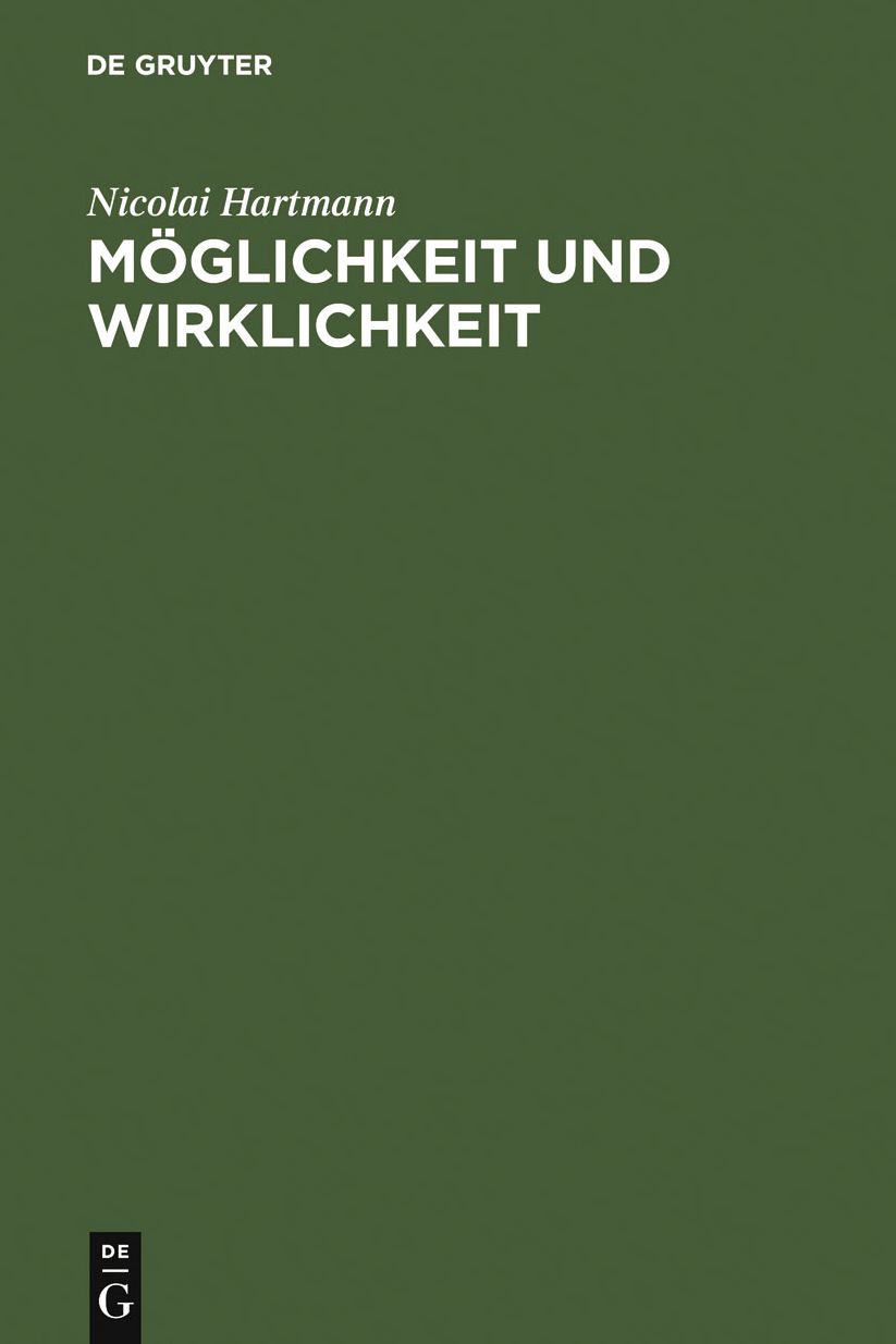 Moglichkeit und Wirklichkeit
