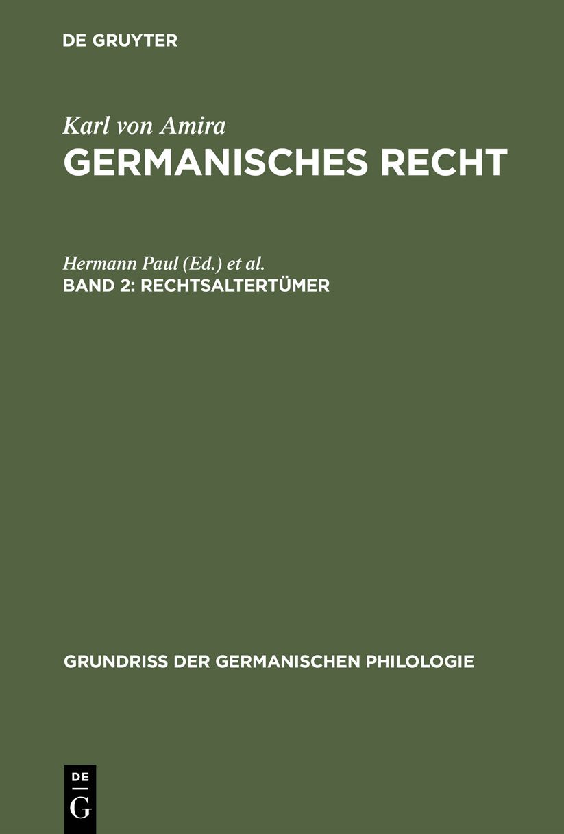 Rechtsaltertumer
