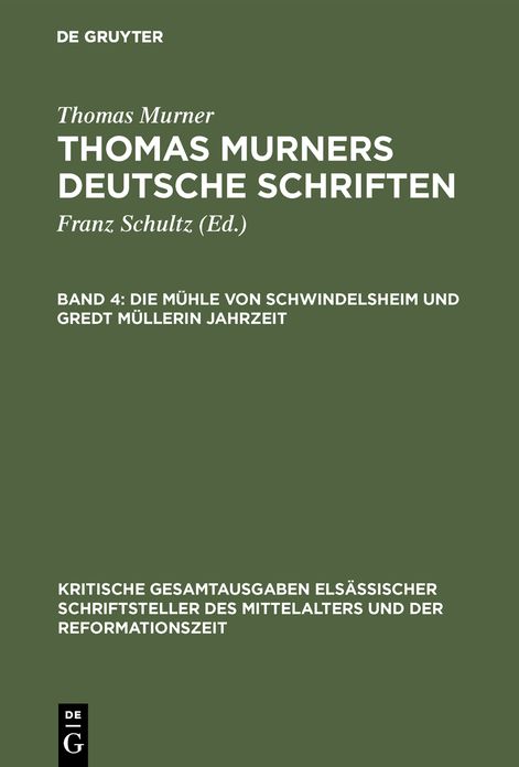 Die Muhle von Schwindelsheim und Gredt Mullerin Jahrzeit