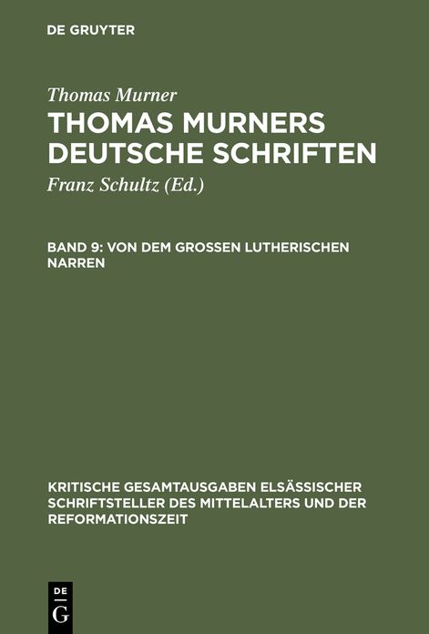 Von dem grossen Lutherischen Narren