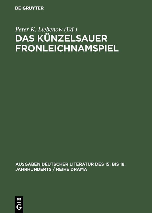 Das Kunzelsauer Fronleichnamspiel