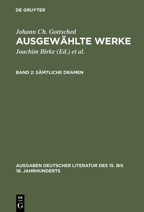 Samtliche Dramen