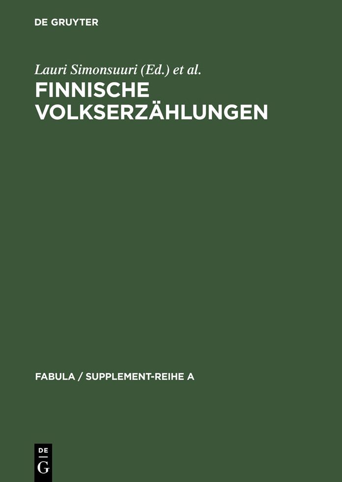 Finnische Volkserzahlungen