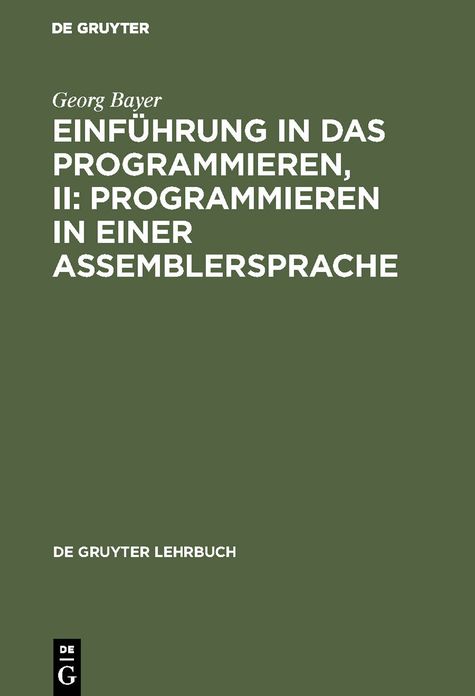 Bayer programm 2 Assembler