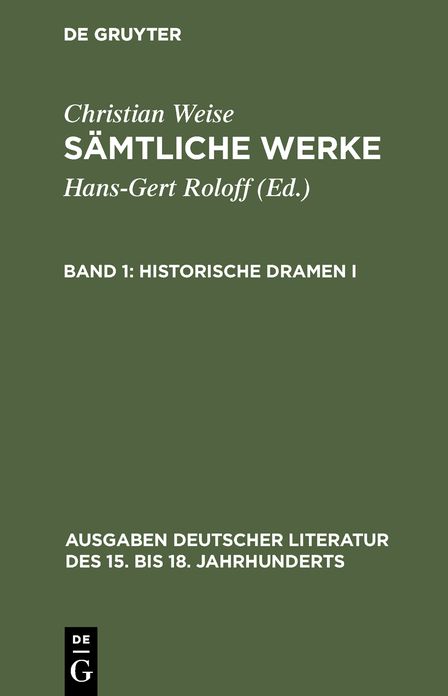Historische Dramen I