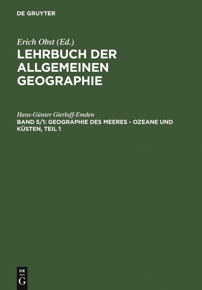 Geographie des Meeres - Ozeane und Kusten, Teil 1