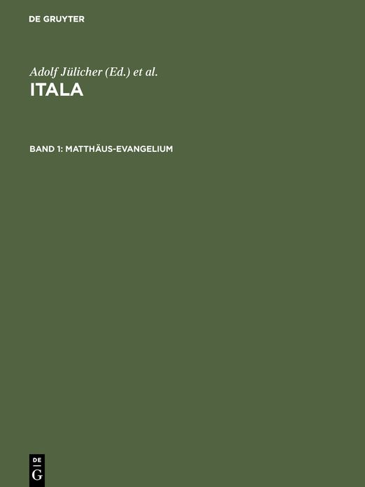 Matthaus-Evangelium
