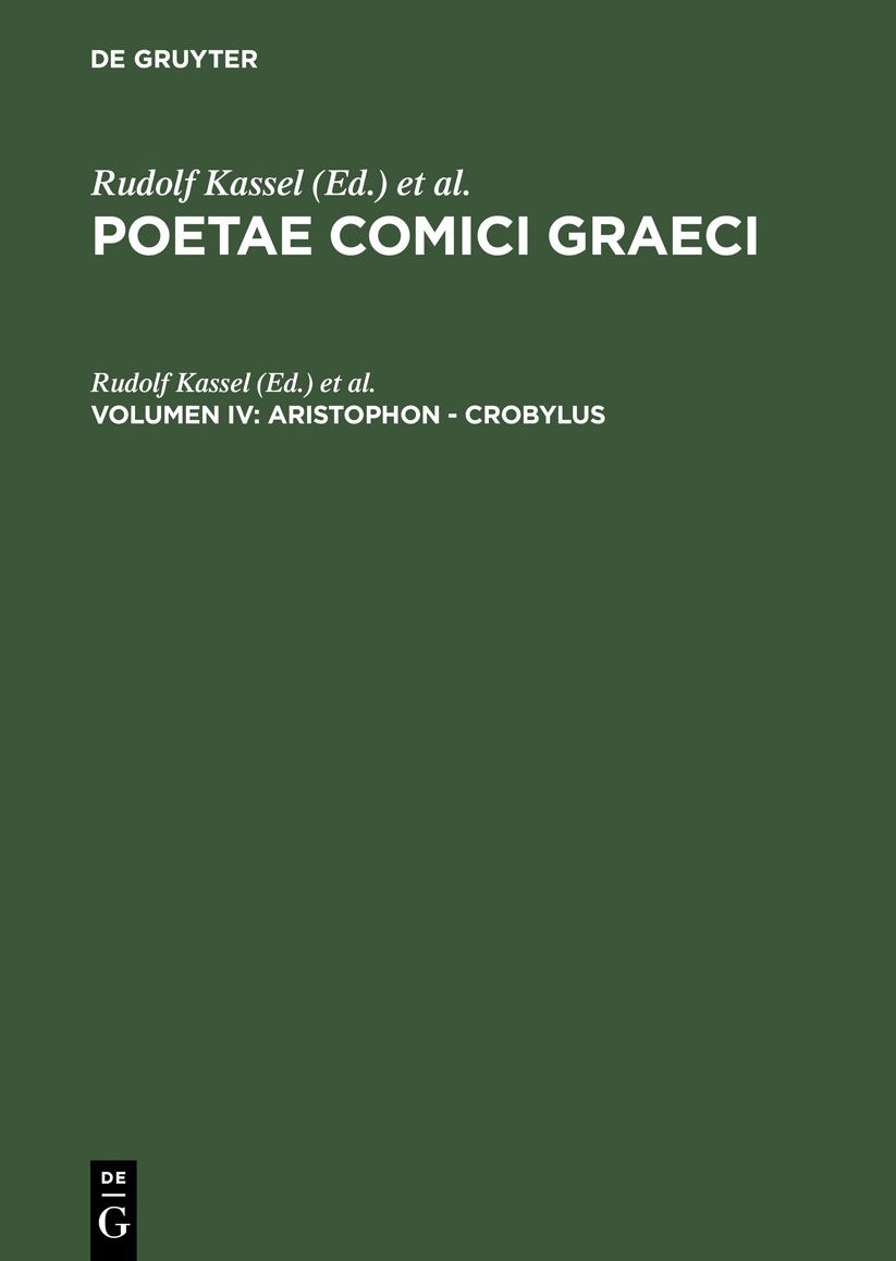 Poetae Comici Graeci