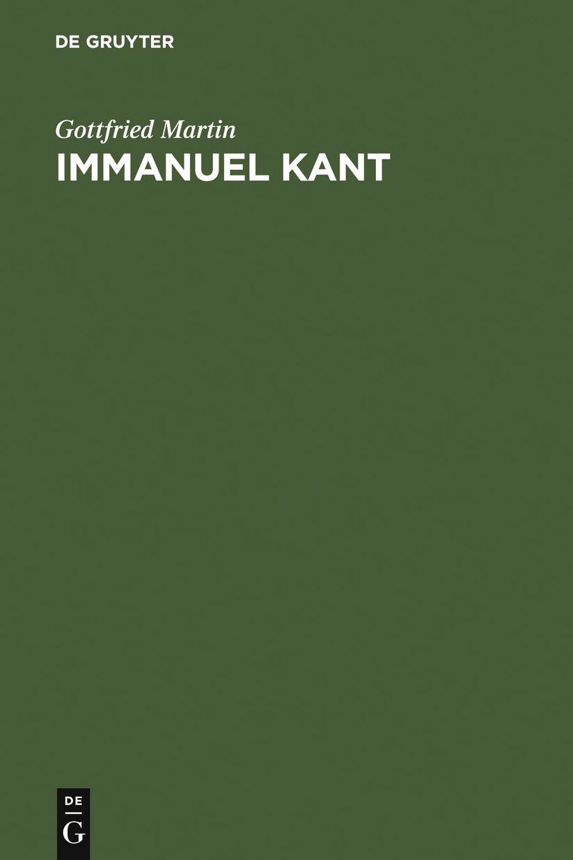 Immanuel Kant: Ontologie und Wissenschaftstheorie