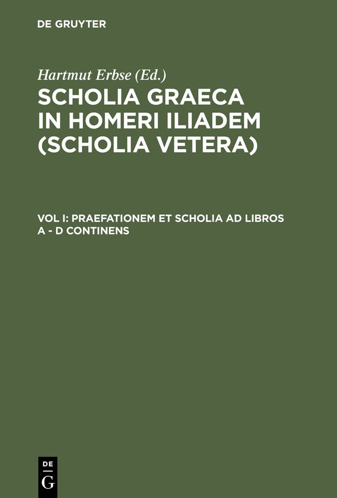 Praefationem et scholia ad libros A - D continens