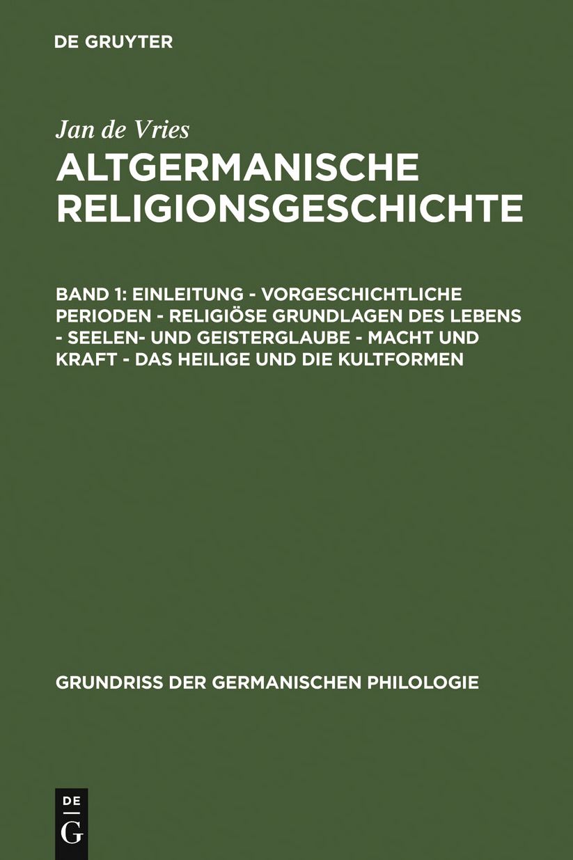 Einleitung - Vorgeschichtliche Perioden - Religiose Grundlagen des Lebens - Seelen- und Geisterglaube - Macht und Kraft - Das Heilige und die Kultformen