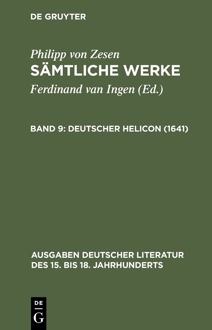 Deutscher Helicon (1641)