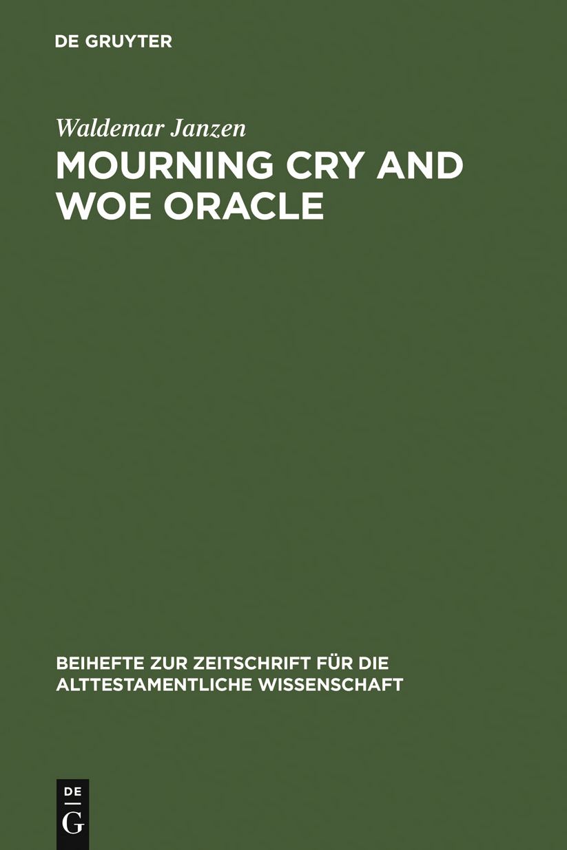 Mourning Cry and Woe Oracle