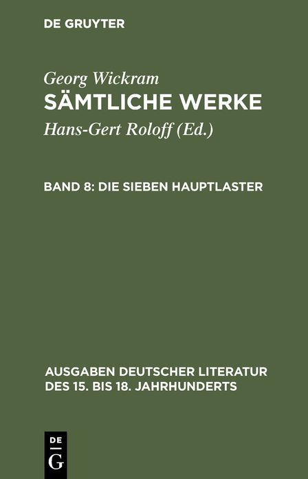 Die sieben Hauptlaster