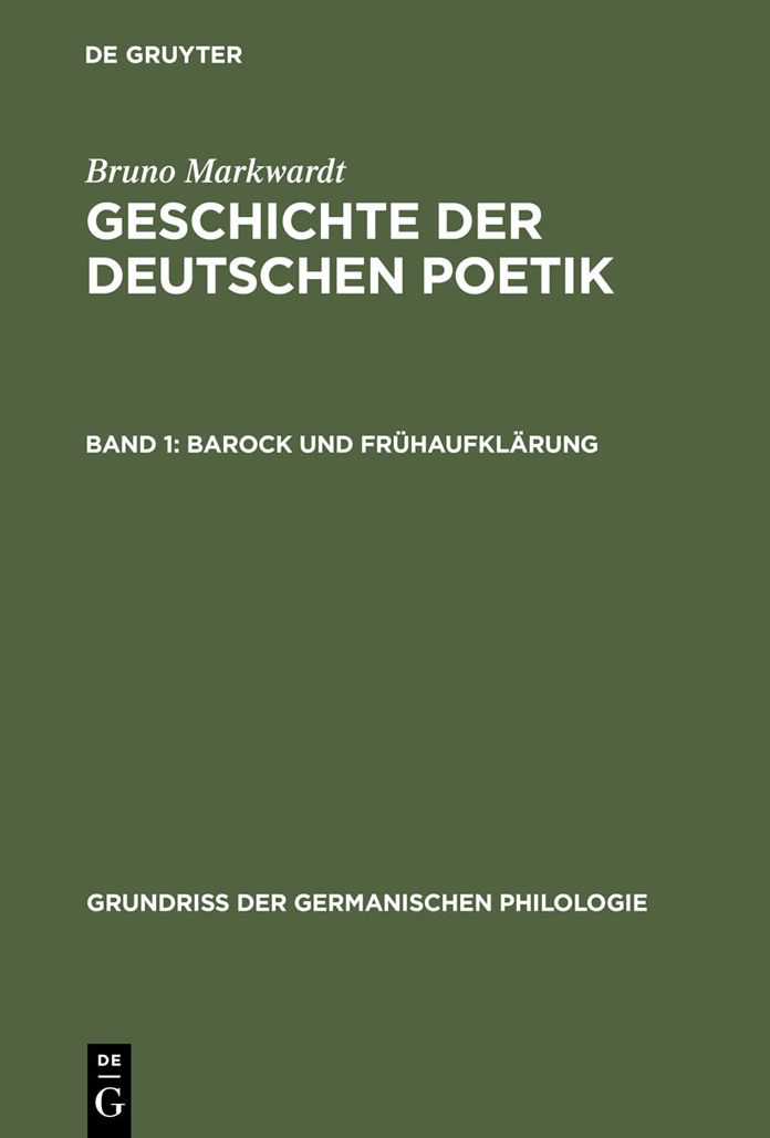 Barock und Fruhaufklarung