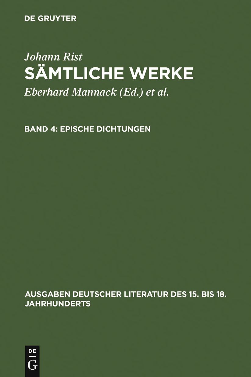 Epische Dichtungen: (Das alleredelste Nass, Das alleredelste Leben)