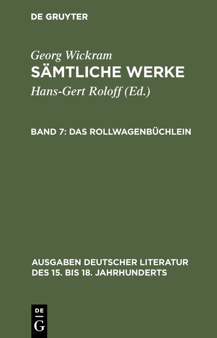 Das Rollwagenbuchlein
